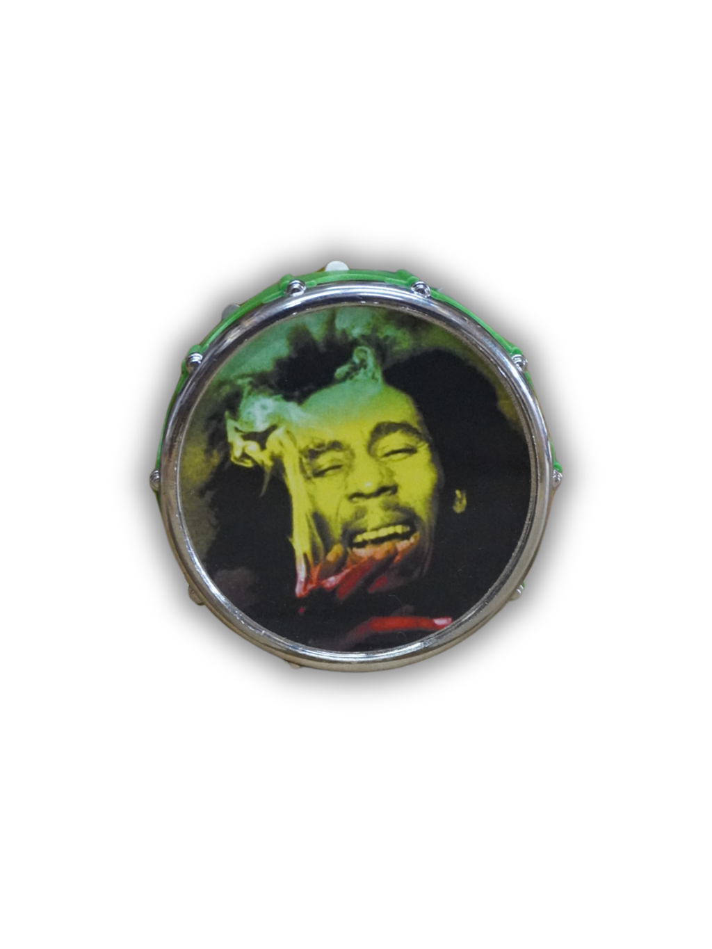 Dichavador de metal tambor Bob Marley