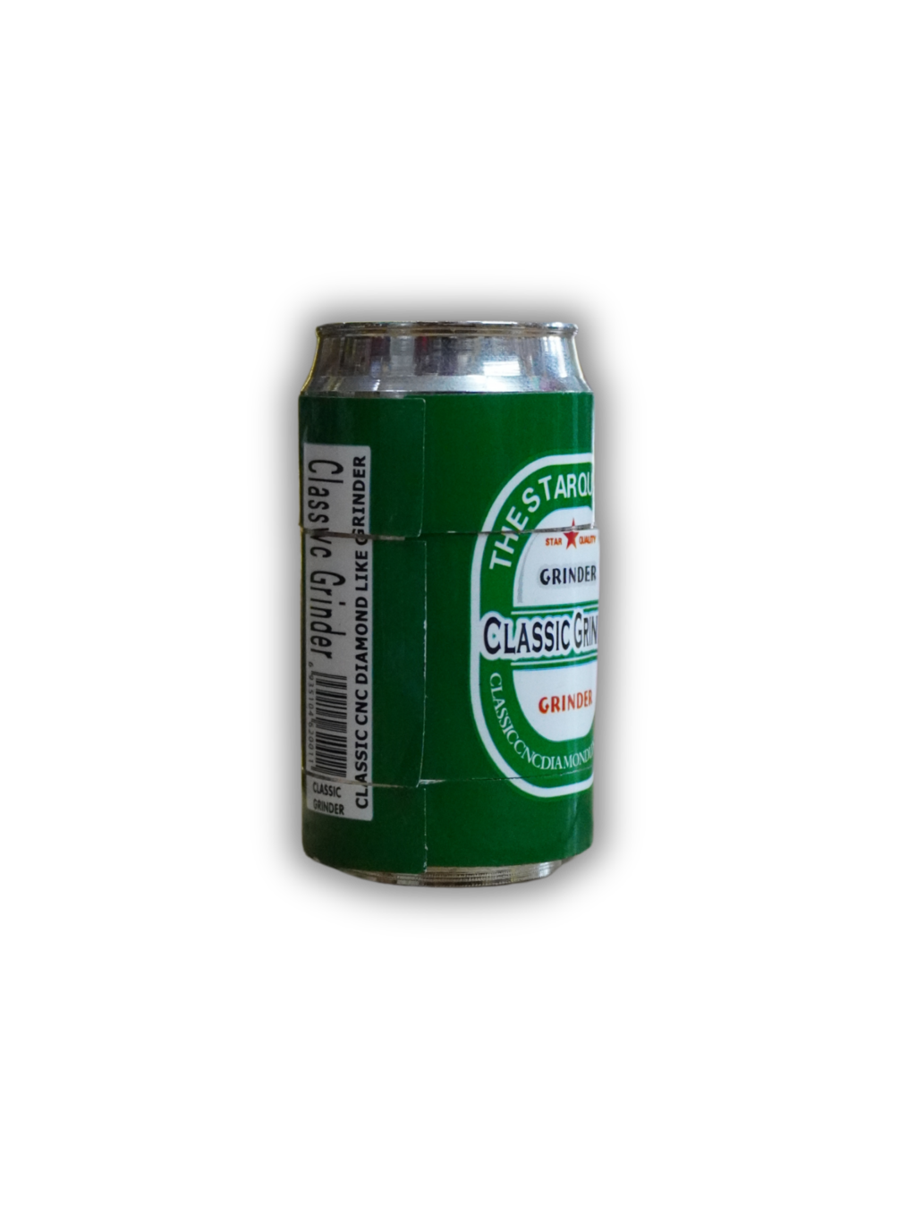 Dichavador de metal lata de cerveja