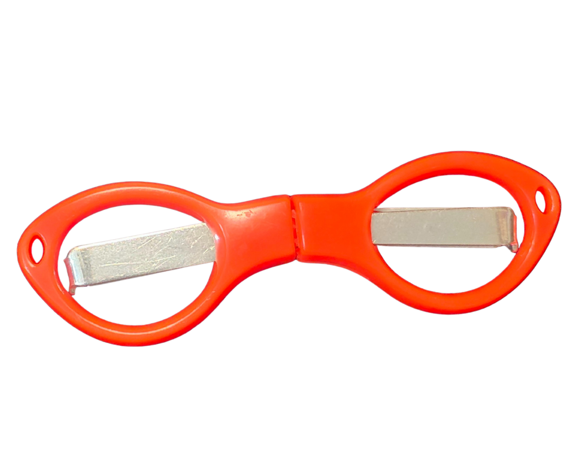 Tesoura dobrável multiuso aço inoxidável e cabo de plástico