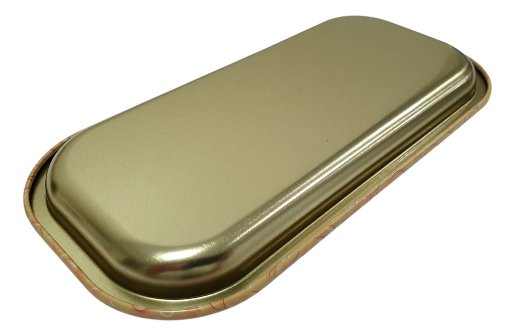 Bandeja De Metal Retangular Pequena Para Organizar Seu Kit