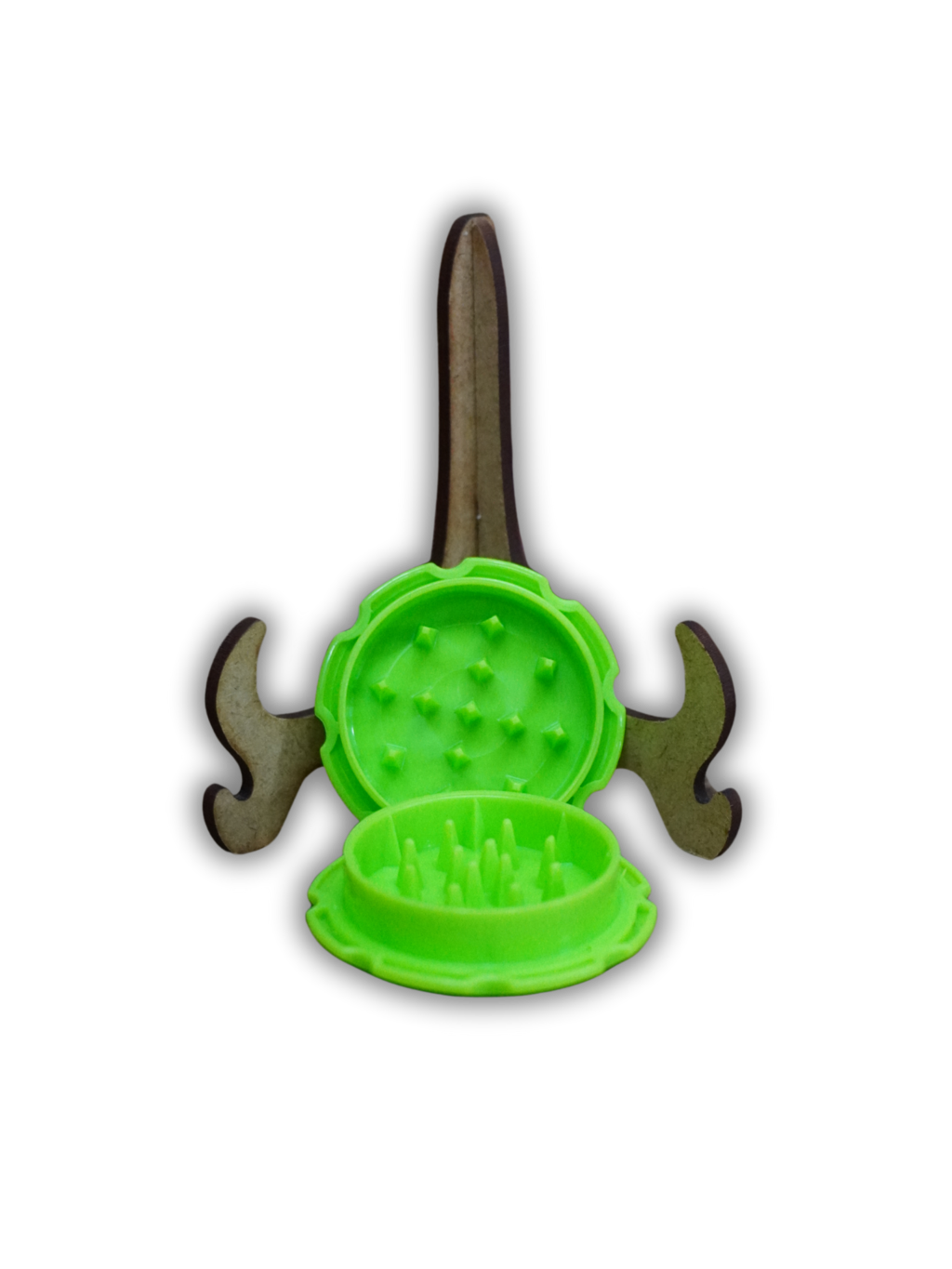 Dichavador de plástico Resistente 3 Partes smoke the invaders