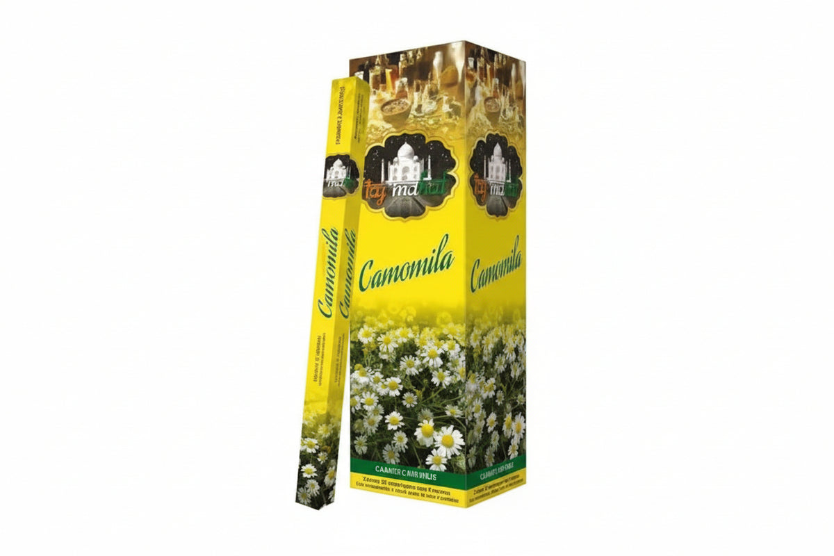Incenso Indiano Taj Caixa com 8 Varetas – Diversos Aromas