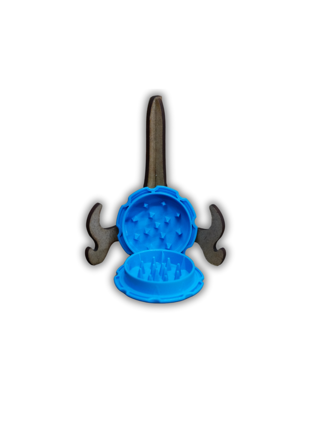 Dichavador de plástico Resistente 3 Partes smoke the invaders