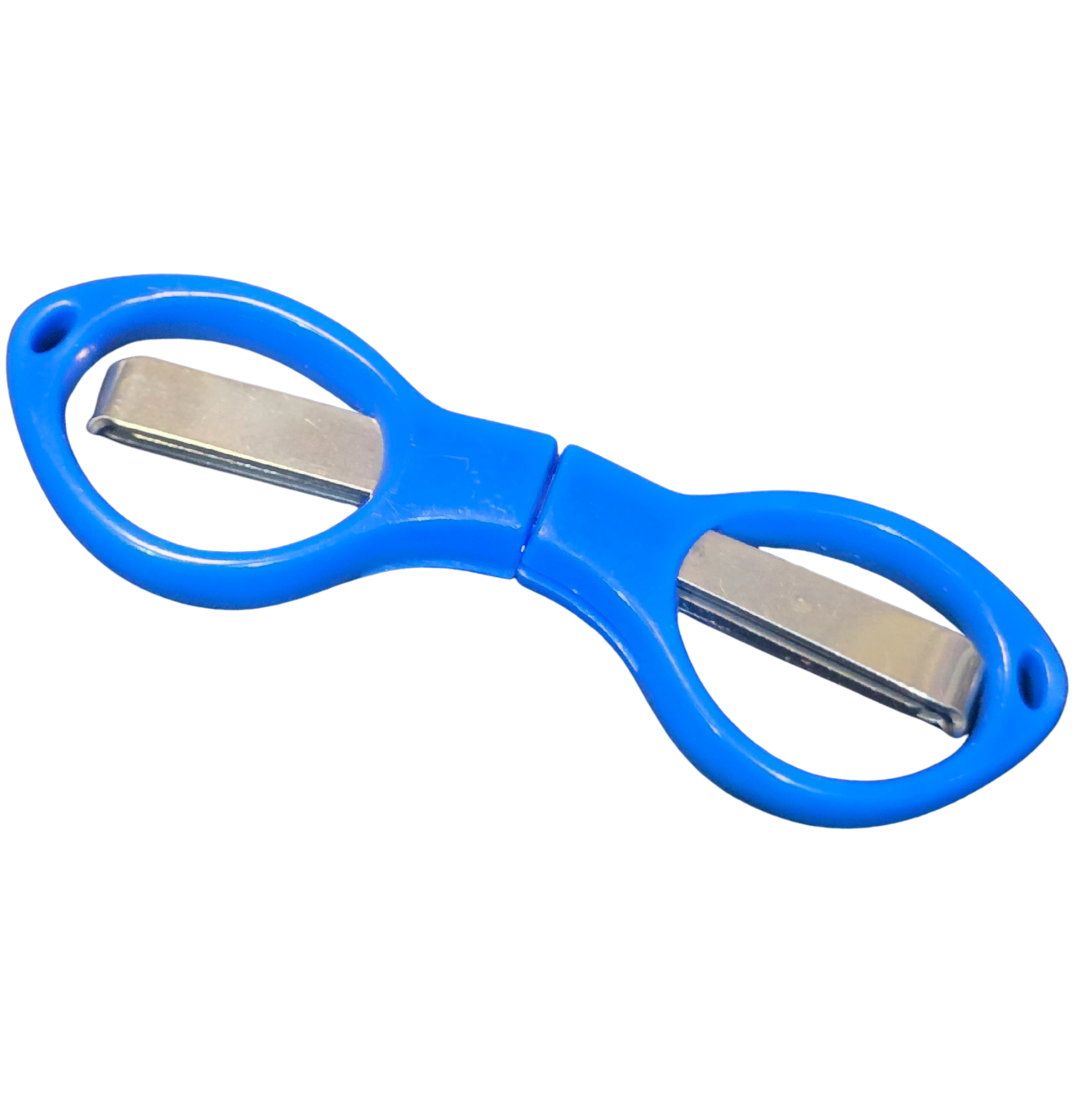 Tesoura dobrável multiuso aço inoxidável e cabo de plástico