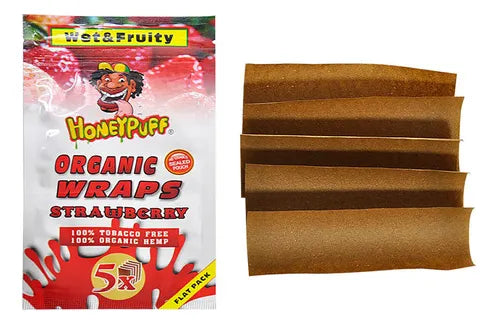 Papel de Enrolar HoneyPuff Fibra Natural - Sabores