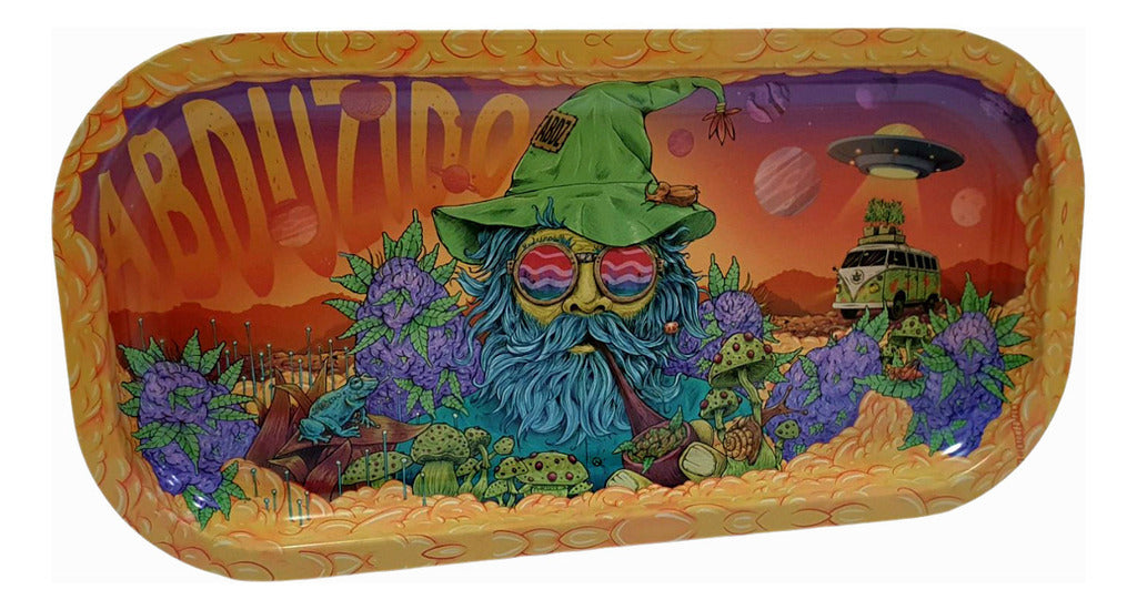 Bandeja De Metal Retangular Pequena Para Organizar Seu Kit