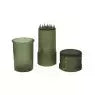 Dichavador container de plástico resistente