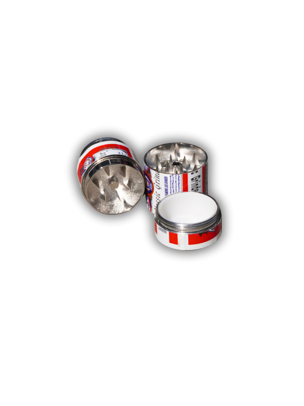 Dichavador de metal lata de cerveja