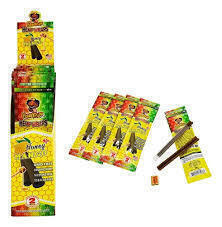 Blunt Wrap HoneyPuff Honey - Folha de Cânhamo c/ Piteira