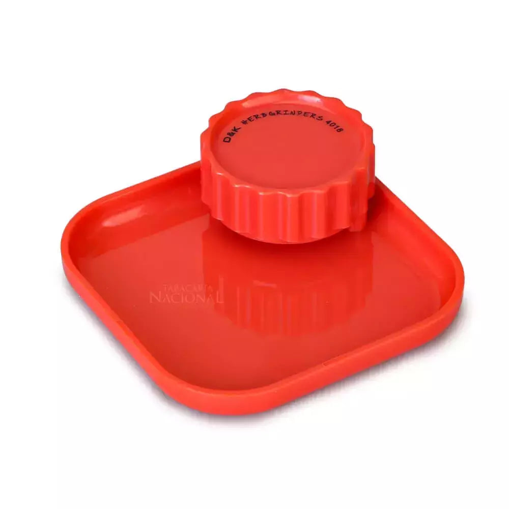 Dichavador Triturador 2 Em 1 Com Bandeja quadrada