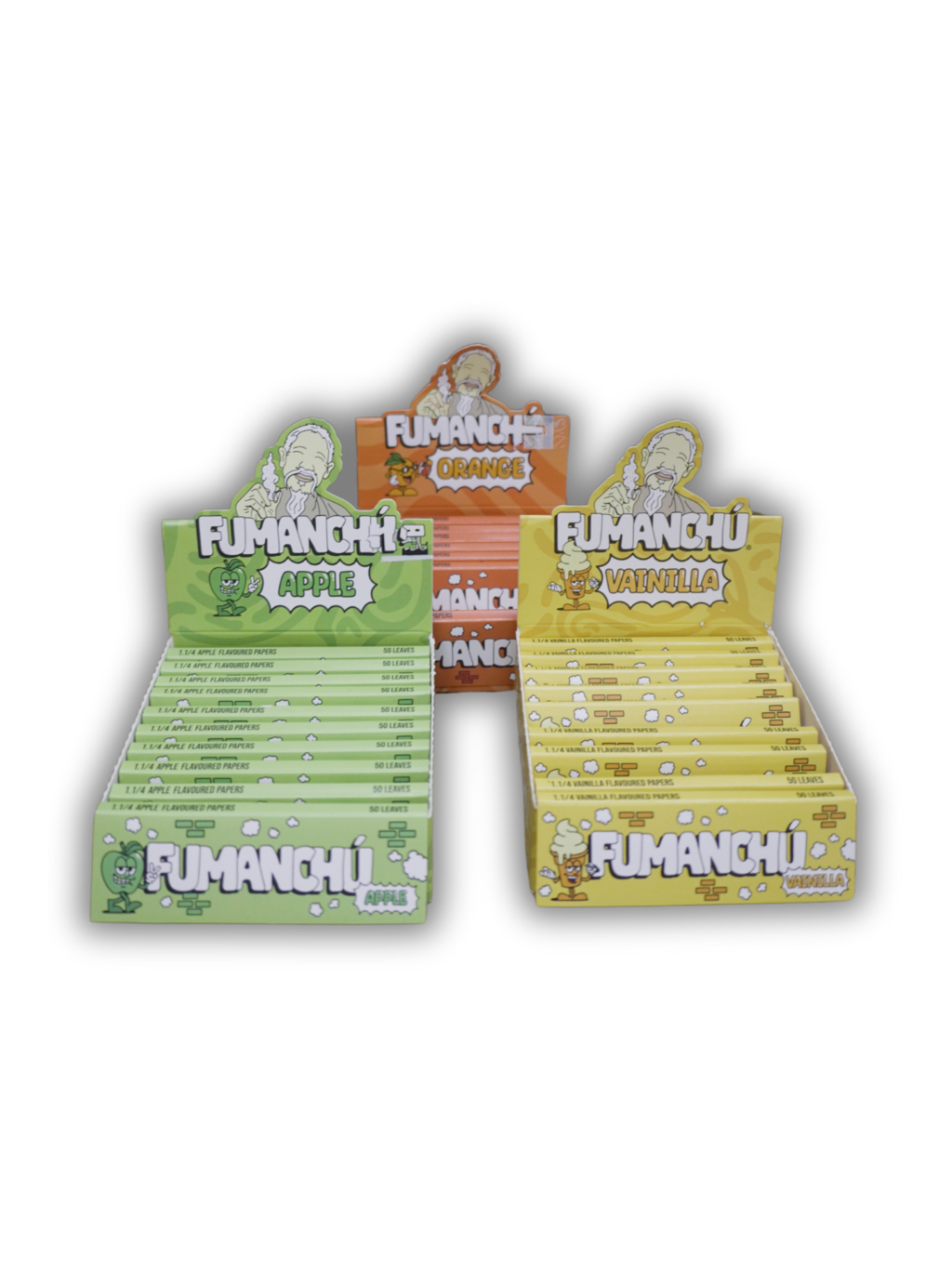 Seda Fumanchú 1 1/4 rolling paper mini size sabores