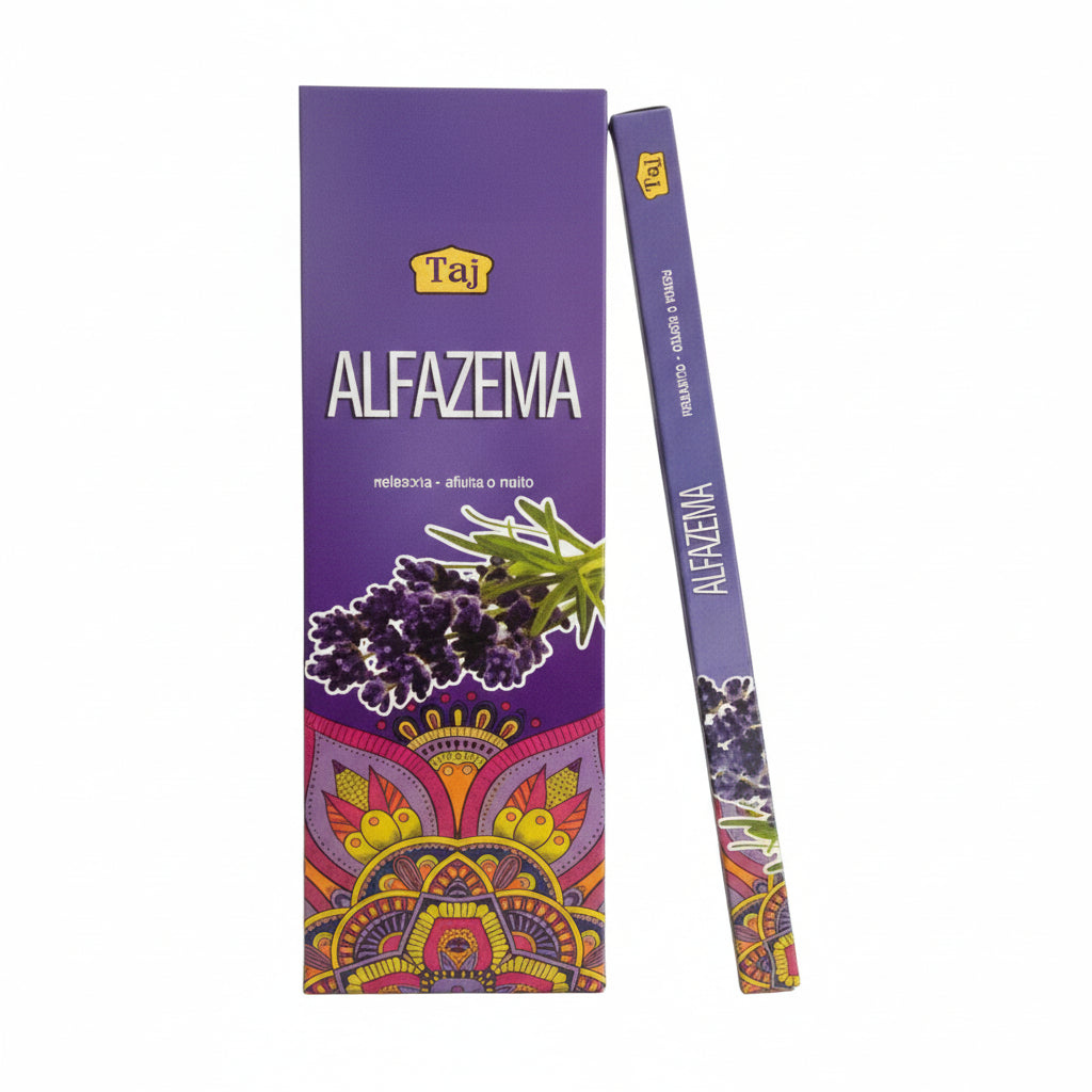Incenso Indiano Taj Caixa com 8 Varetas – Diversos Aromas