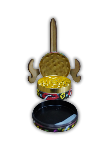 Dichavador de metal pop art