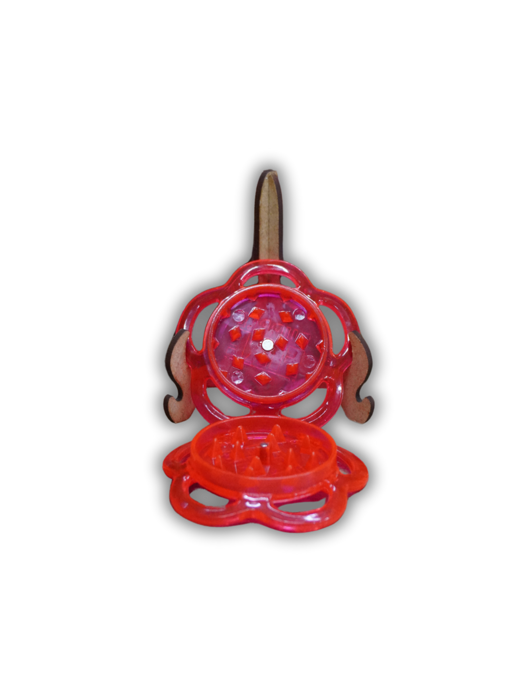 Dichavador poli grinder Purple Fire