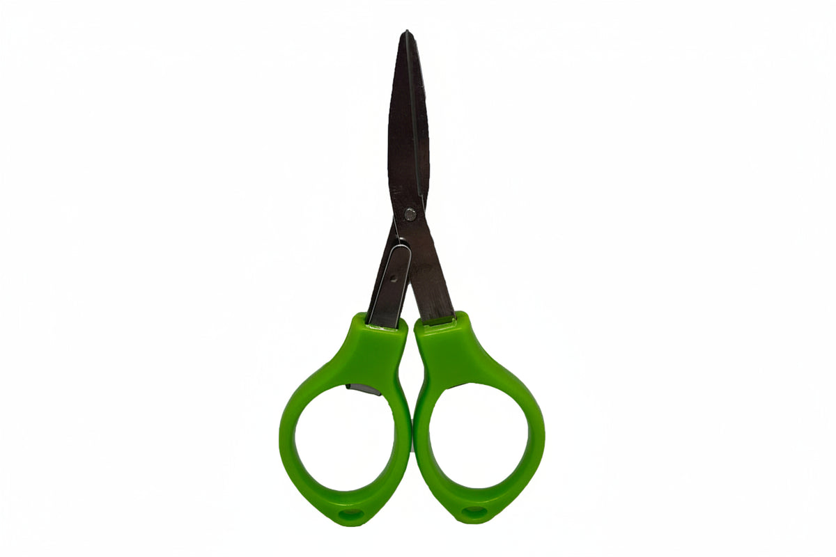 Tesoura Dobrável Portátil Abduzido Aço Inox 9,5cm