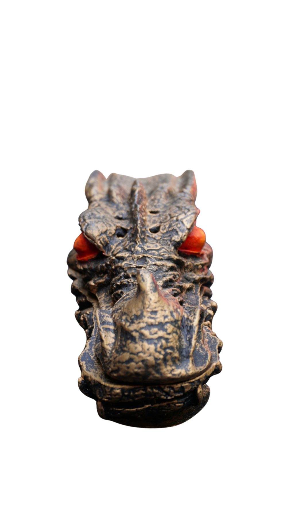 Incensário Cabeça De Dragão Chinês Porta Incenso Vareta