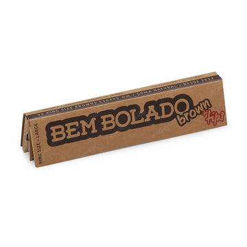 Seda Bem Bolado Brown King Size Large + Piteiras